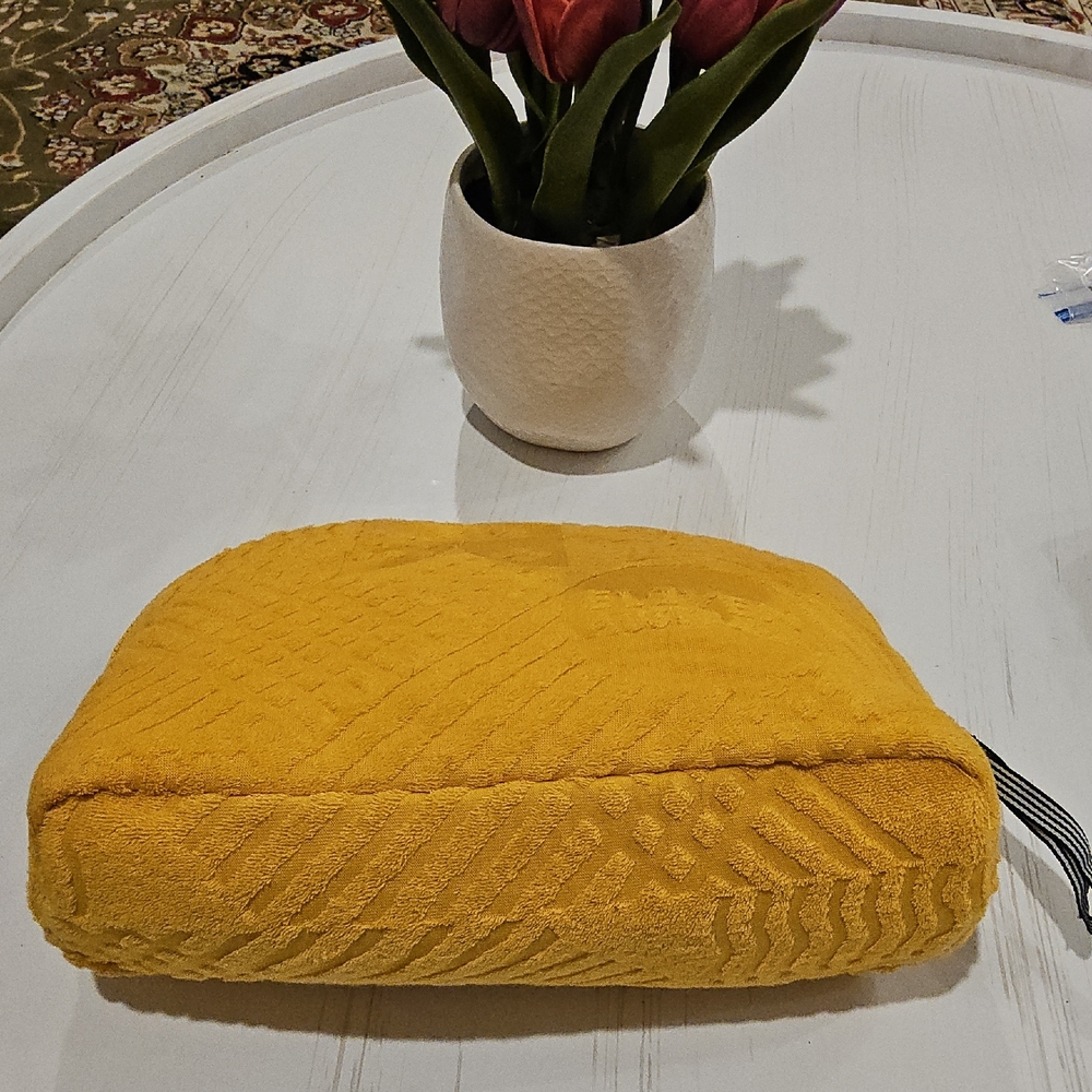 Eleven Australia Yellow Textured Terry Cosmetic Bag - Picture 2 of 3